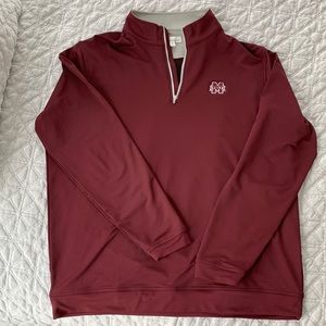 Peter Millar Mississippi State Quarter Zip